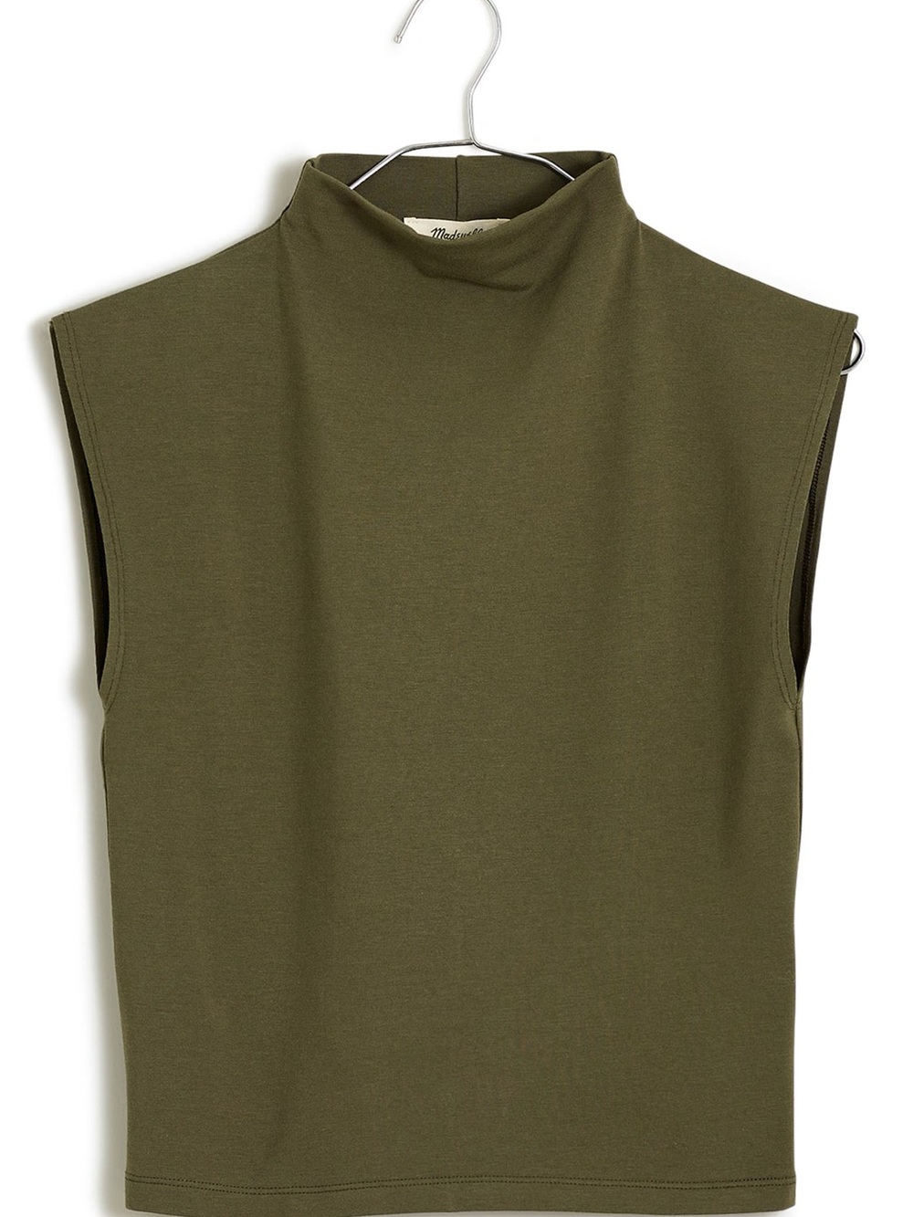 Like New! Madwell Funnel Neck Crop Muscle Tee Size XXS